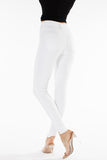 KanCan High Rise Jeans Raw Cuffs - White - Olive & Sage Boutique