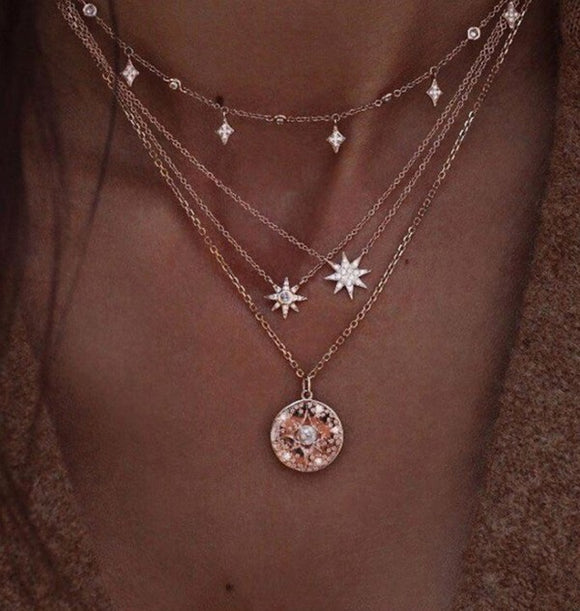 Star Pendant Necklace - Olive & Sage Boutique