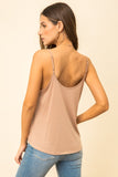 Button Down Bottom Twisted Tank - Olive & Sage Boutique