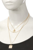 Dainty Layered Square Necklace - Olive & Sage Boutique