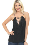 Embroidery Lace Tank Top - Olive & Sage Boutique