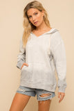 Two Tone Oversized Hoodie - Olive & Sage Boutique
