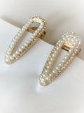 Faux Pearl and Rhinestone Hair Clip - Olive & Sage Boutique